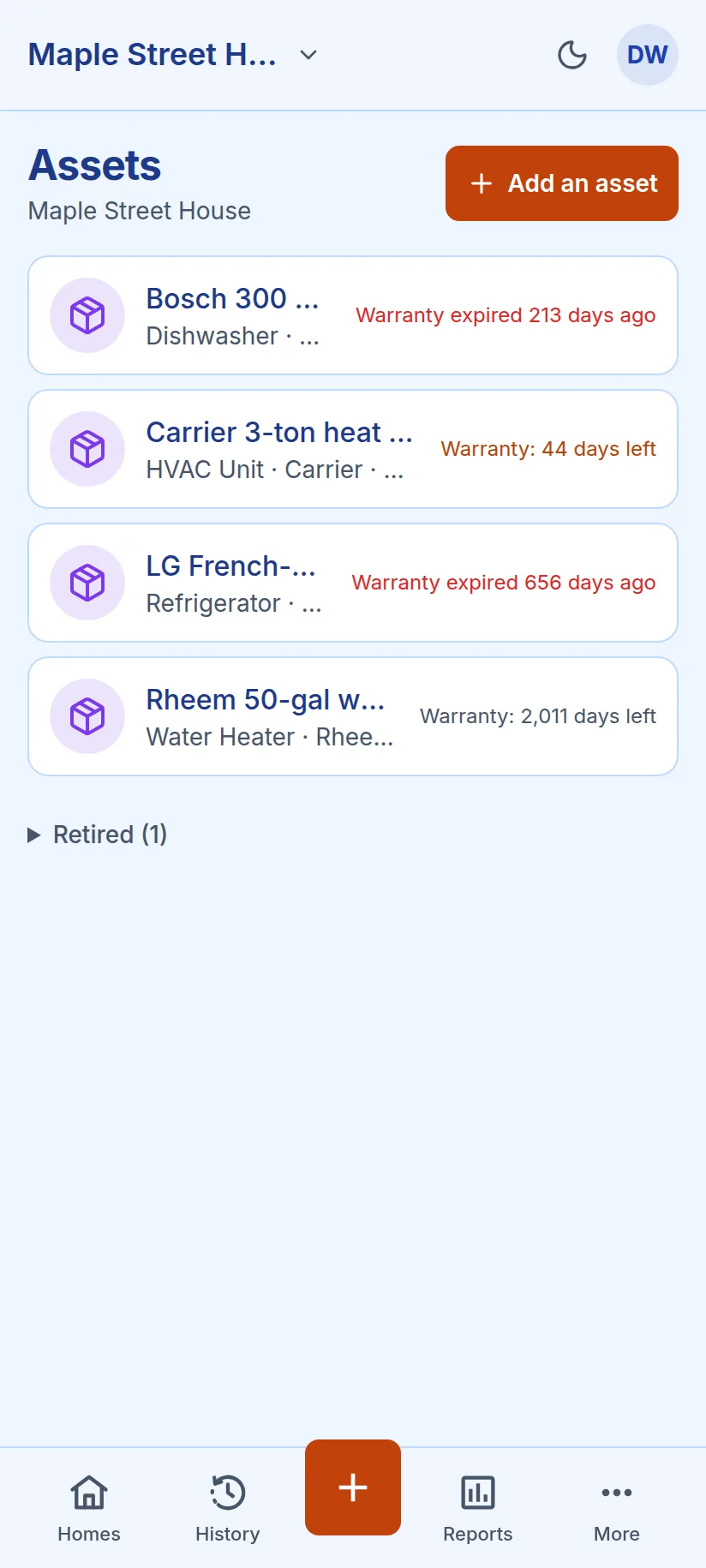 Warranties, counting down